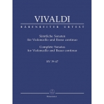 Image links to product page for Complete Sonatas for Cello and Basso Continuo, RV3947
