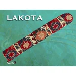 Image links to product page for Red Kite Native American Style Flute Bag, Lakota Design