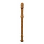 Image links to product page for Moeck 4202 "Rottenburgh" Unstained Pear Wood Descant/Soprano Recorder